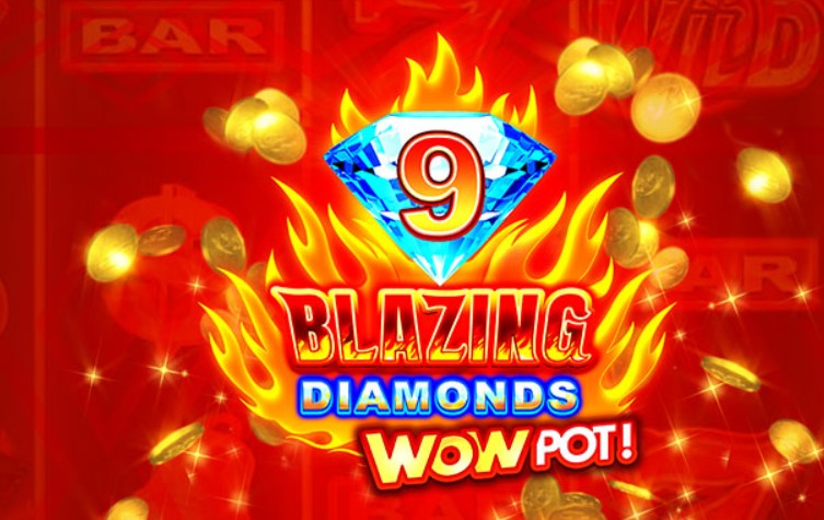 9 Blazing Diamonds Wowpot darmowe spiny